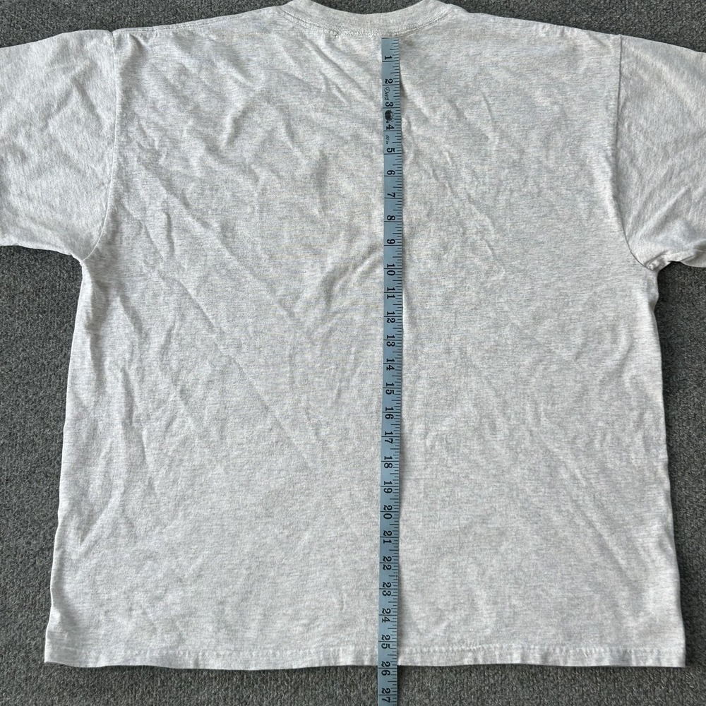 Vintage Super Bowl Shirt Mens XL XXXVIII Gray NFL Football Houston Texas‎ 2004 - Picture 6 of 7